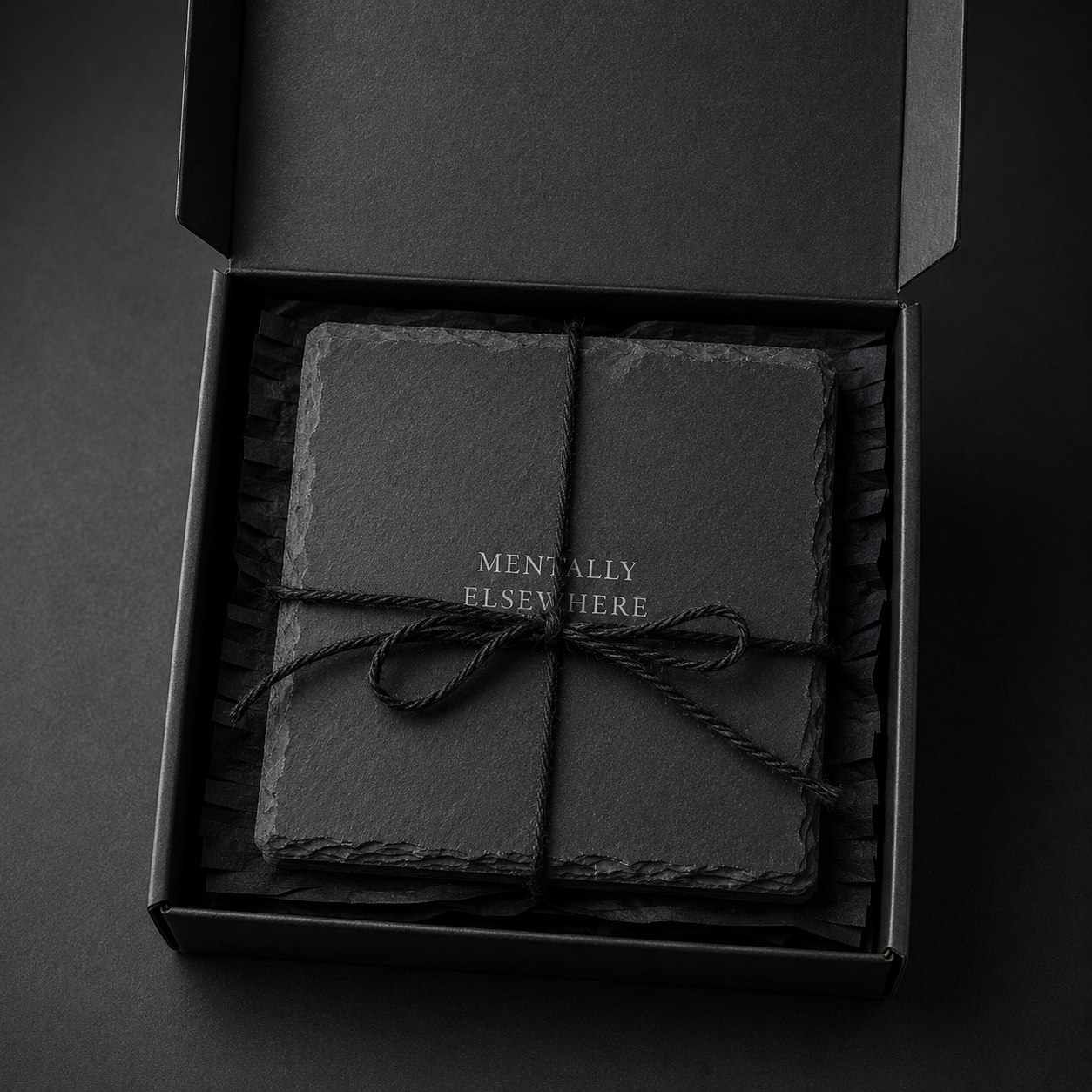 The Unhinged Collection - Engraved Slate Coasters