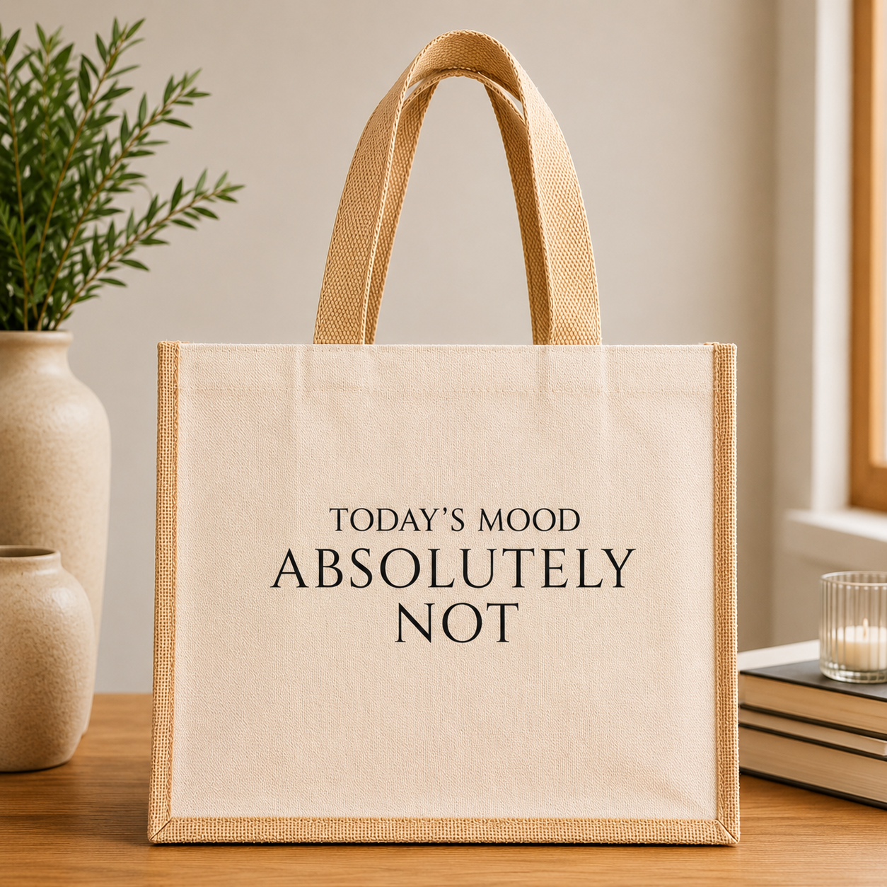 The Unhinged Collection Jute Bags