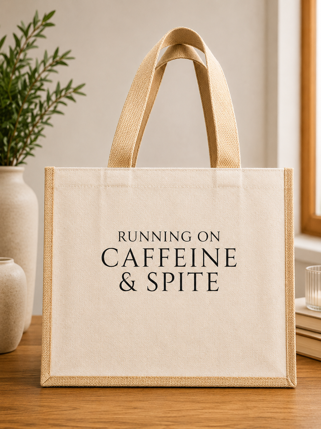 The Unhinged Collection Jute Bags