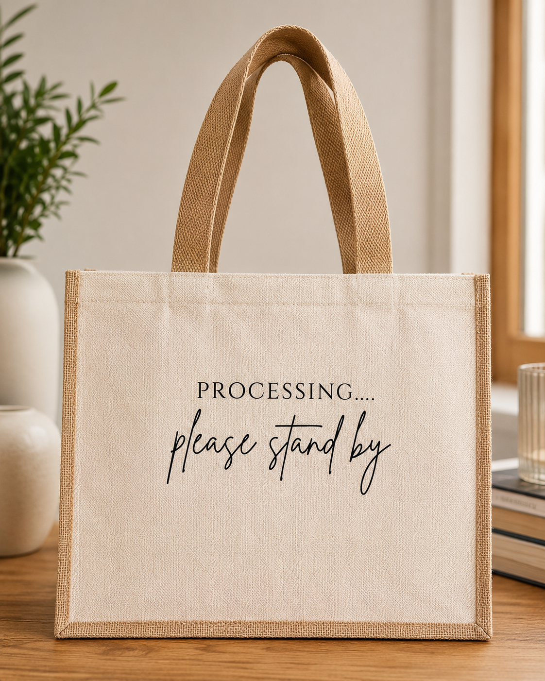 The Unhinged Collection Jute Bags