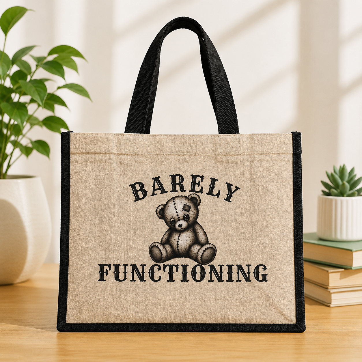 The Barely Collection Jute Bags