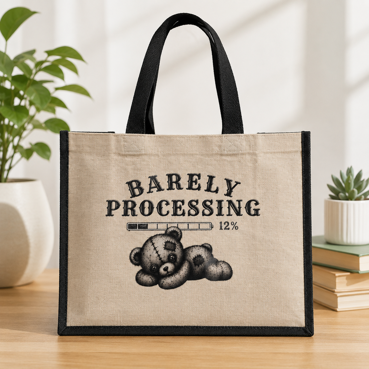 The Barely Collection Jute Bags